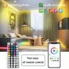 مصابيح ويفي بلوتوث الدايود المبتعث للضوء 2835/5050 مصباح LucSELD DC12V RGB المرنة Specification image